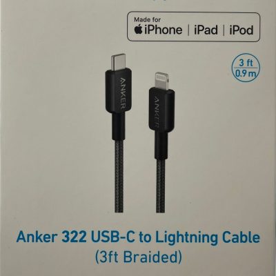 Anker Cable Usb-C To Lightning