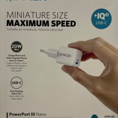 Anker Adapter PowerPort ||| Nano 20W